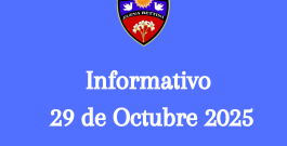 Informativo Miércoles 29 de octubre