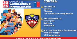 CAMPAÑA DE VACUNACIÓN E INMUNIZACIÓN 2026